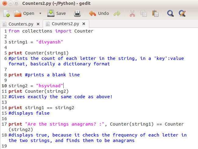 Using Counters In Python – A Tryst With Programming